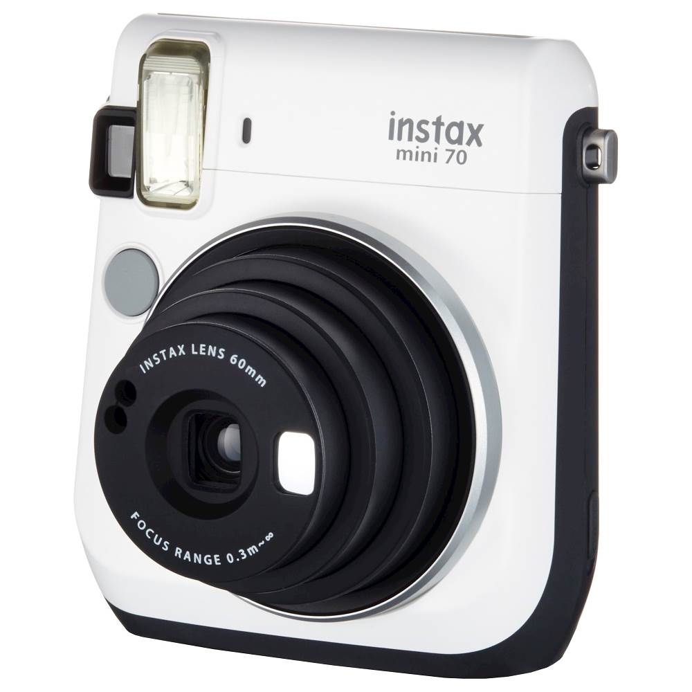 Best Buy: Fujifilm instax mini 70 Instant Film Camera Moon White 