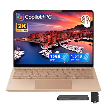 Copilot+PC
2K QUAD HD
16GB RAM
1.5TB Storage