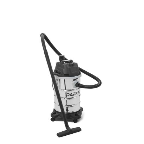 Front. Dapper Supply - 10 Gallon 40 Peak HP Wet Dry Vacuum Stainless Steel Tank 3 in 1 Portable Shop Vacuum for Garage Workshop - Silver.