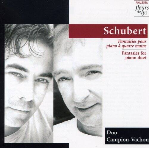 ANALEKTA  
fleurs de lys  

Schubert  
Fantaisies pour piano à quatre mains  
Fantasies for piano duet  

Duo Campion-Vachon