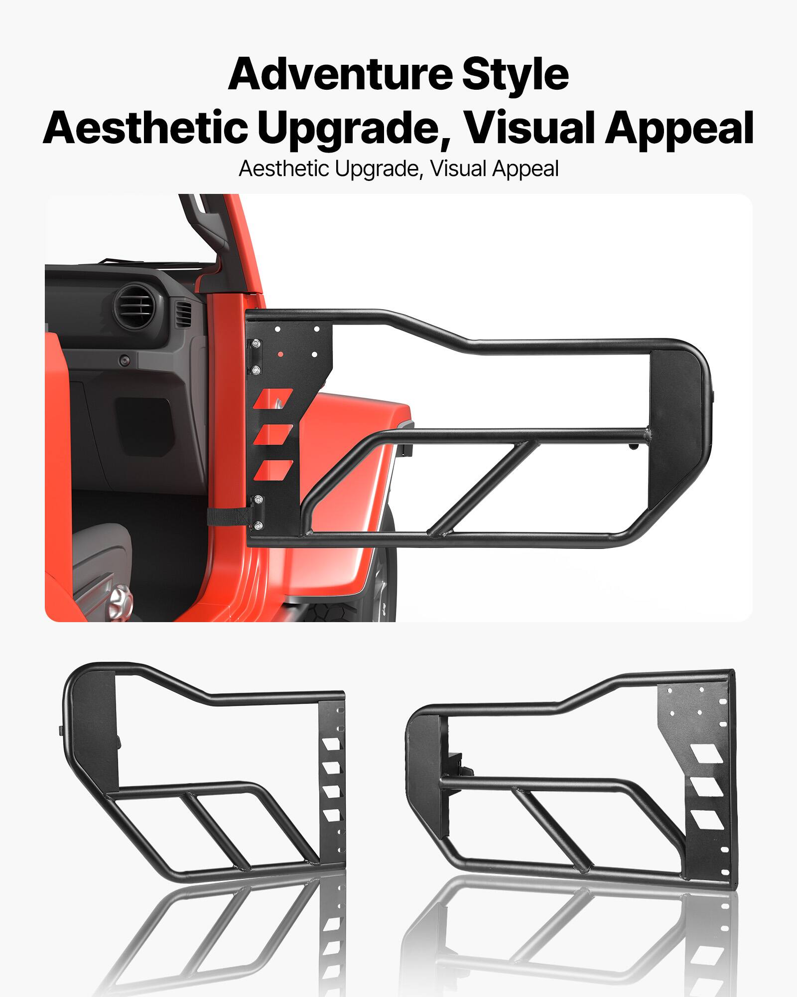 Adventure Style Aesthetic Upgrade, Visual Appeal  
Aesthetic Upgrade, Visual Appeal