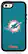 Front. OtterBox - Defender NFL Series Miami Dolphins Case for Apple® iPhone® SE, 5s and 5 - Teal/Orange.