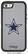 Front. OtterBox - Defender NFL Series Dallas Cowboys Case for Apple® iPhone® SE, 5s and 5 - Silver/Navy Blue.