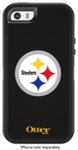 Front Zoom. OtterBox - Defender NFL Series Pittsburgh Steelers Case for Apple® iPhone® 5 and 5s - Black/White.