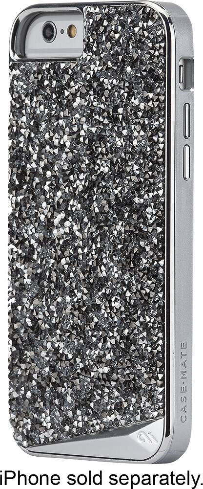 Front. Case-Mate - Case for Apple® iPhone® 6 Plus and 6s Plus - Steel Brilliance.