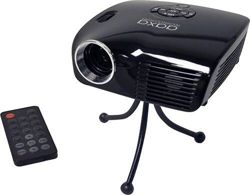 Front Standard. AAXA - M2 XGA LCOS Micro Projector - Gloss Black.