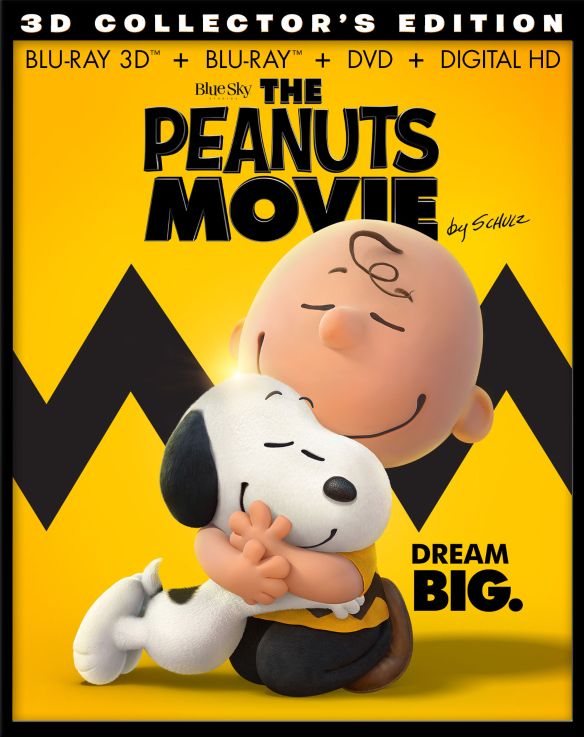  The Peanuts Movie [Includes Digital Copy] [3D] [Blu-ray] [Blu-ray/Blu-ray 3D] [2015]