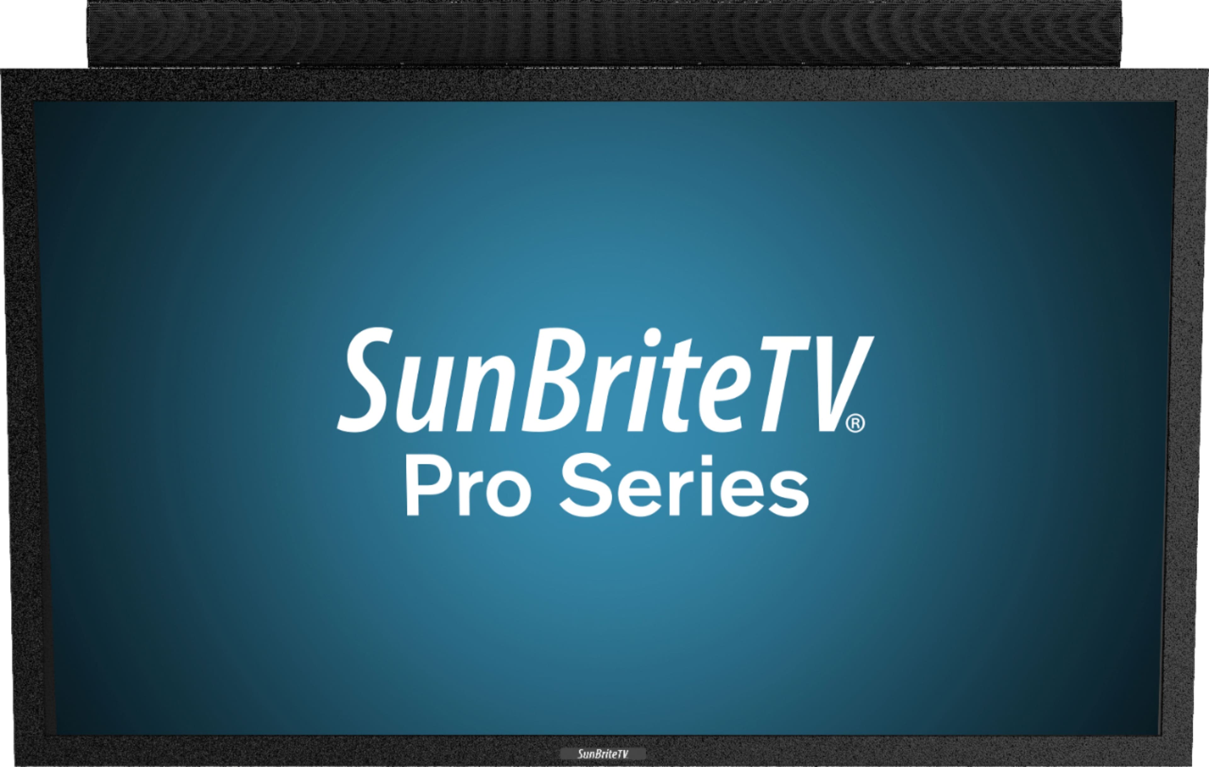 Front. SunBriteTV - Pro Series - 55" Class - LED - Outdoor - Full Sun - 1080p - HDTV - Black.