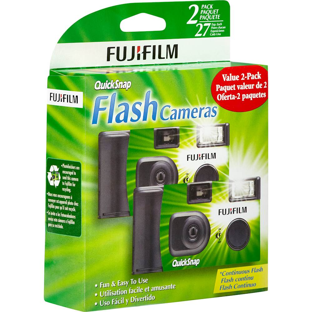 Fujifilm QuickSnap Disposable Film Camera Green 121834 - Best Buy