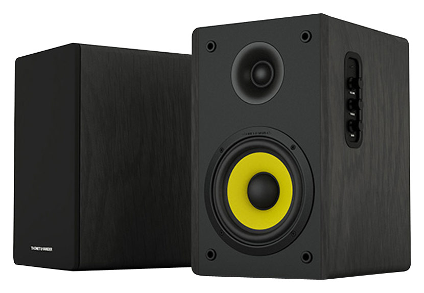 Reserveren versterking Nauwkeurig Thonet & Vander Kurbis 5.25" 300W Bluetooth Speakers (Pair) Black/Yellow  KURBISBT - Best Buy