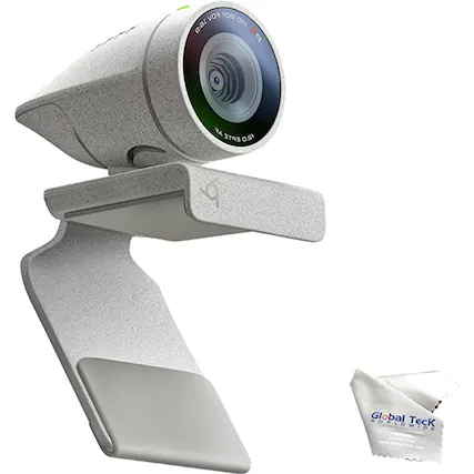 Alt View 11. Polycom - Poly Studio P5 1080p Webcam for Desktop - White.