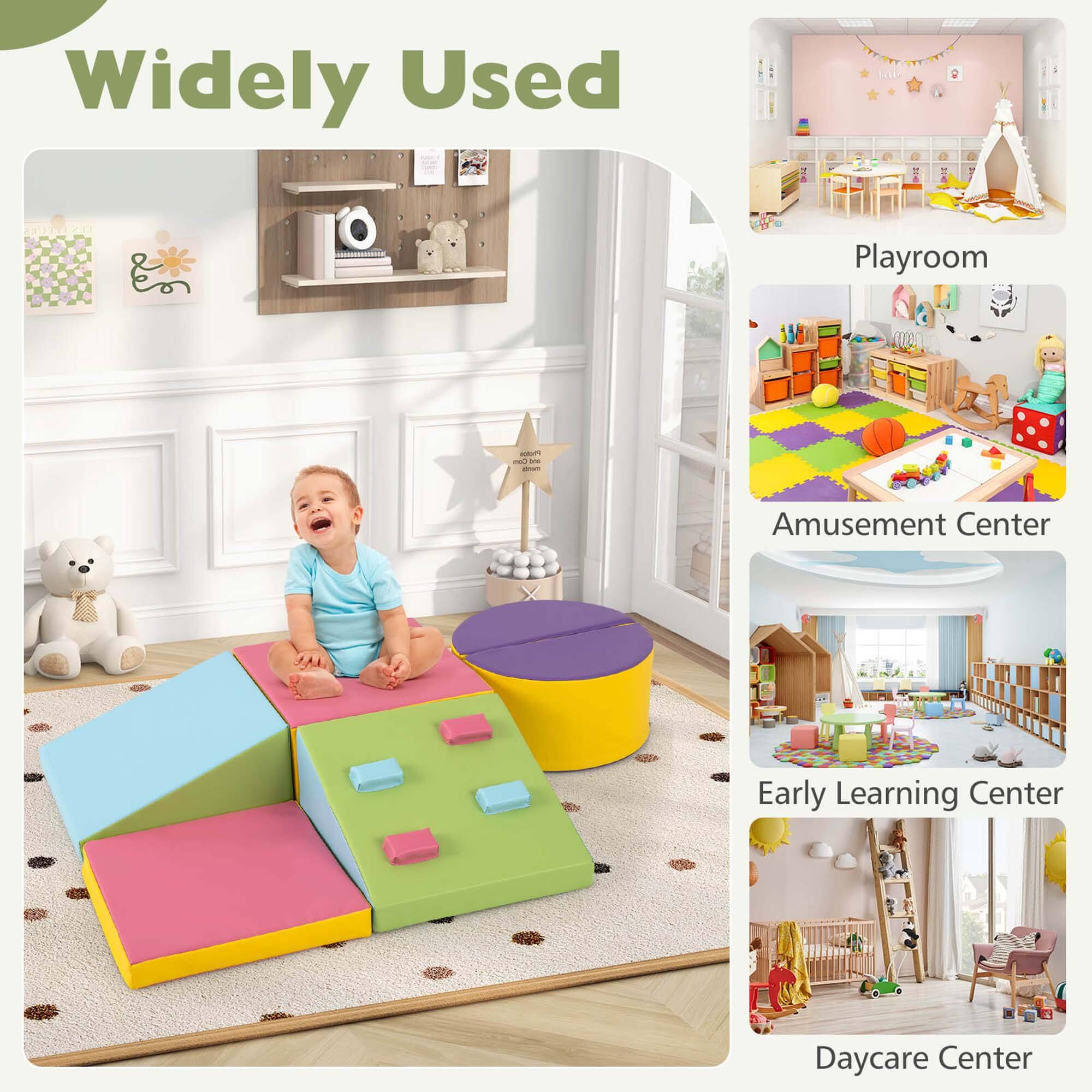 Widely Used

- Playroom
- Amusement Center
- Early Learning Center
- Daycare Center