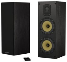 Thonet & Vander - Koloss Dual 6.5" 800W 2-Way Bluetooth Speakers (Pair) - Black - Front_Zoom
