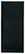Front Standard. GE - 18.0 Cu. Ft. Frost-Free Top-Freezer Refrigerator - Black.