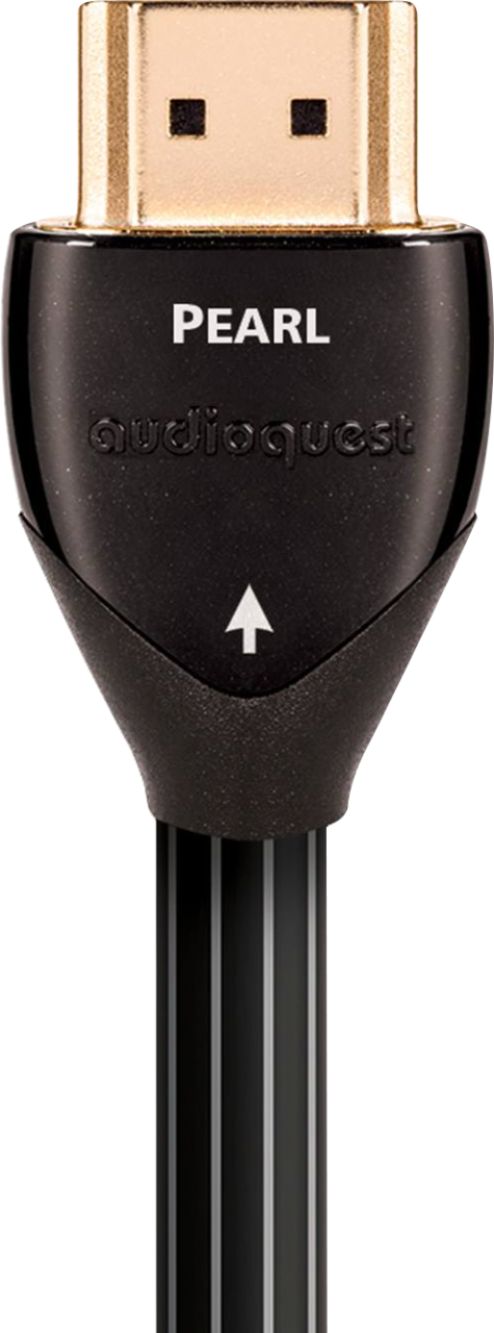 AudioQuest Pearl 3'4 4K Ultra HD In-Wall HDMI Cable Black/White HDMPEA01 -  Best Buy
