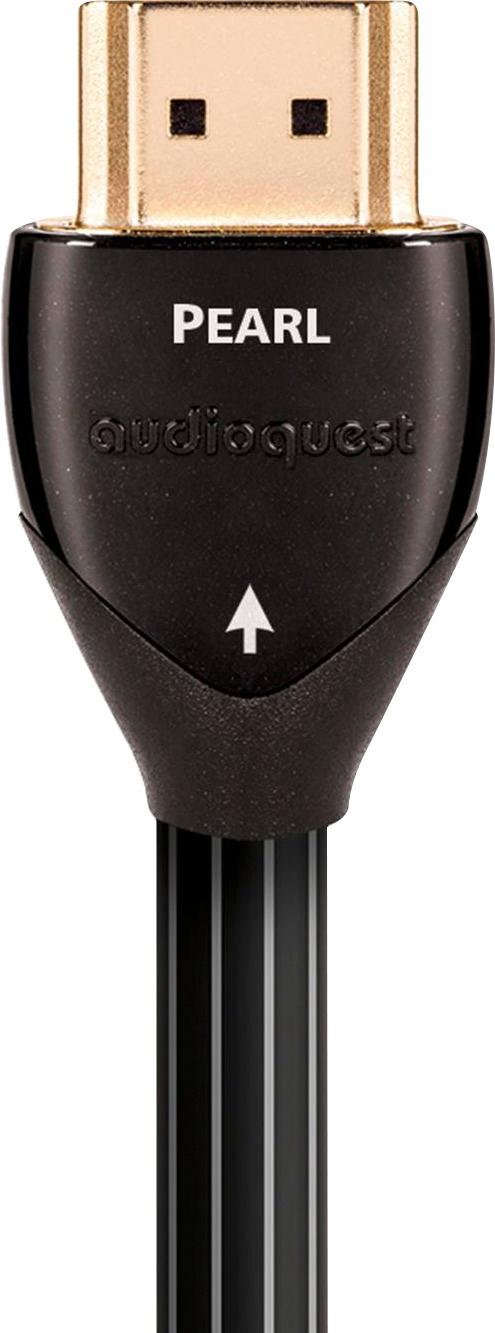 AudioQuest Pearl 5' 4K-8K-10K 48Gbps In-Wall HDMI Cable Black/White  HDM48PEA150 - Best Buy