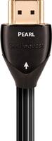 AudioQuest - Pearl 6'7" 4K Ultra HD In-Wall HDMI Cable - Black/White Stripe - Front_Zoom
