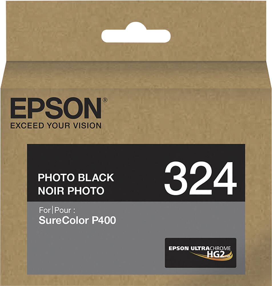 Front. Epson - 324 Ink Cartridge - Photo Black.