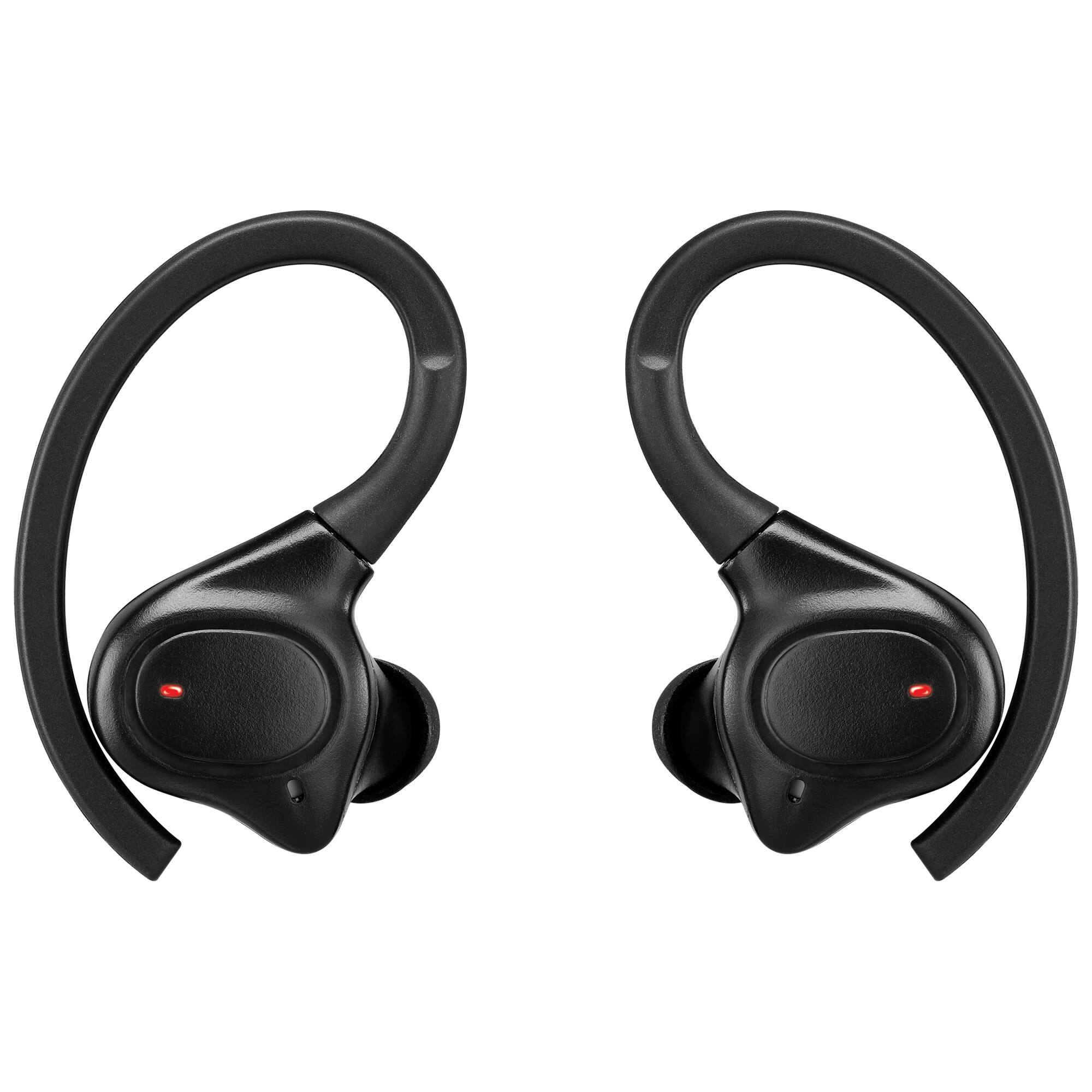 Left. iLive - Waterproof Truly Wireless Earbuds - Black.