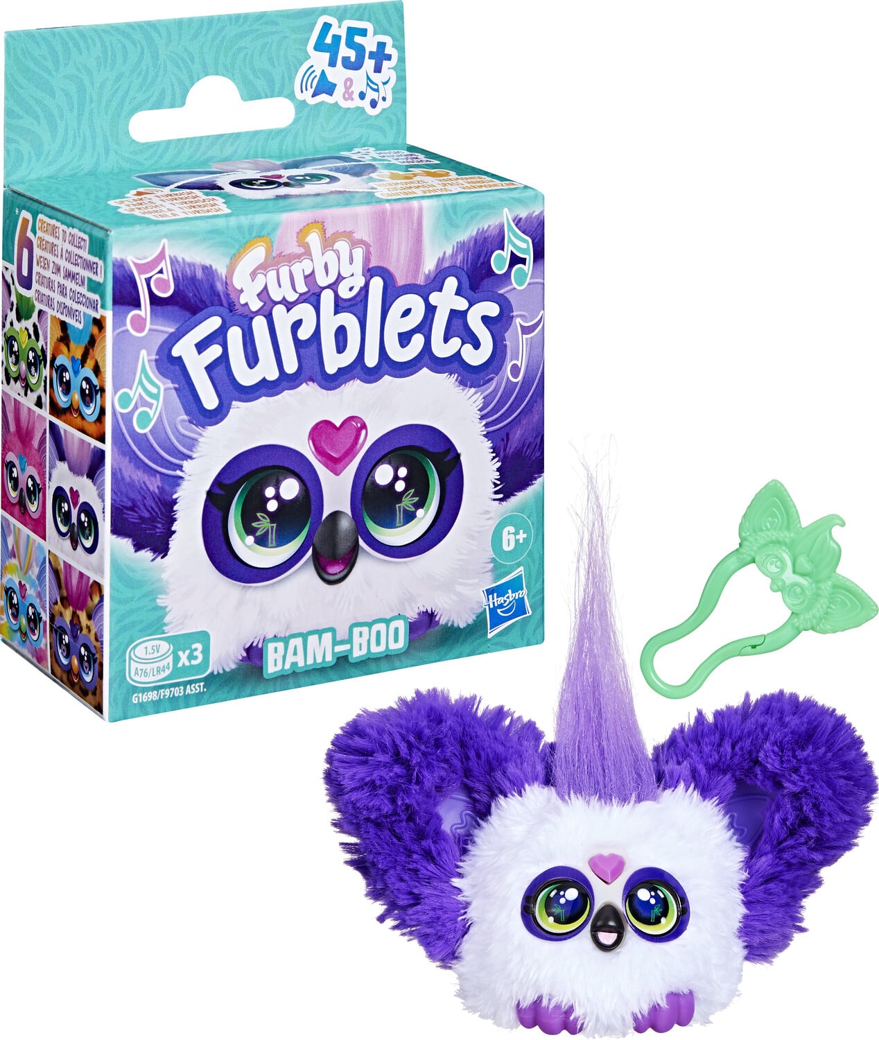 Hasbro Furby Furblets Bam Boo COLLECTIBLES Multicolor