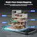 Multi-Floor Smart Mapping
The multi-floor mapping system automatically recognizes and creates maps for up to 5 floors
Floor 5
Floor 4
Floor 3
Floor 2
Floor 1
Tips: The robot vacuum and charging base station need to be on the same floor