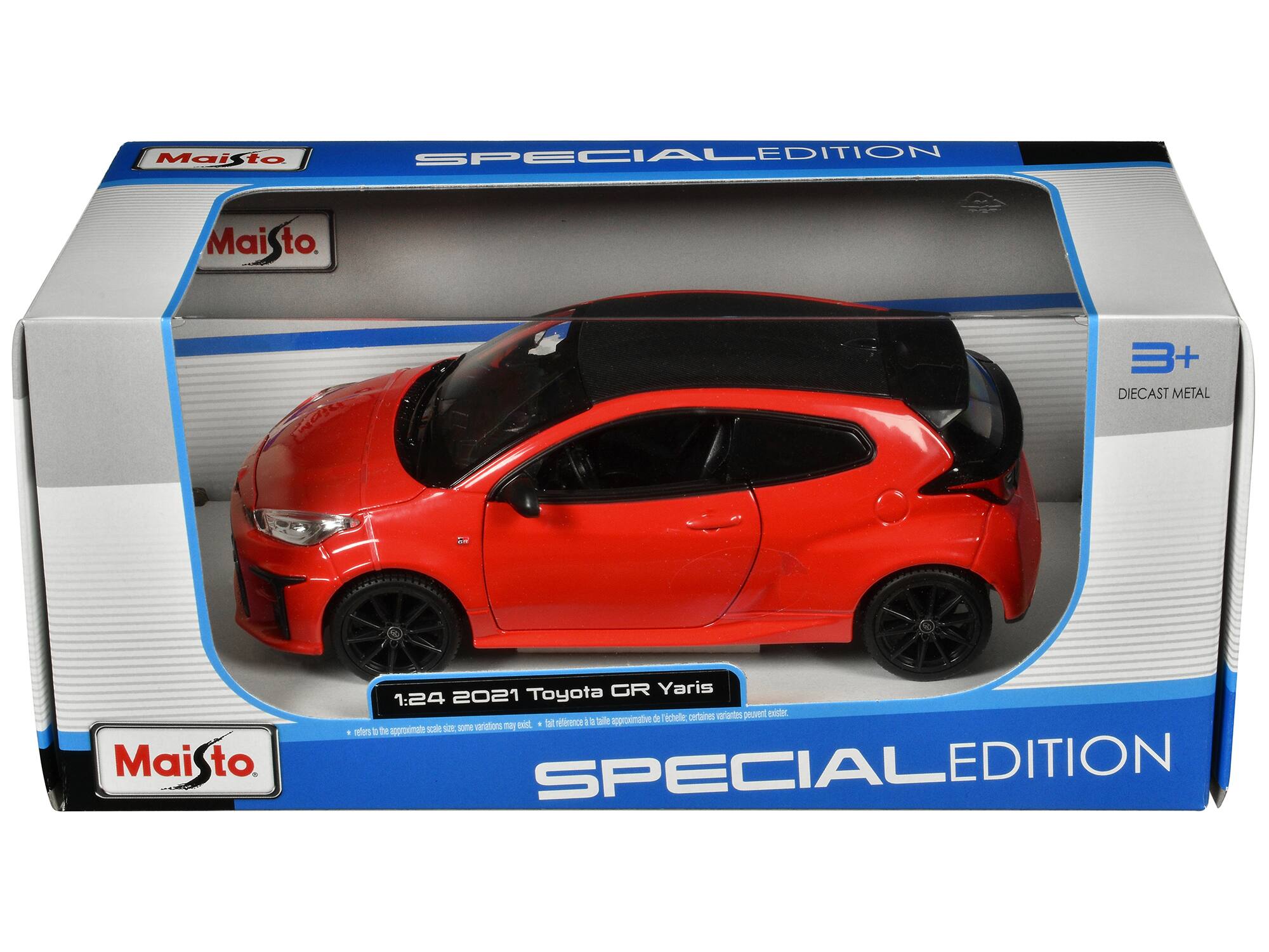 Maisto SPECIALEDITION Mais to dit 3+ DIECAST METAL 2m Mai to Toyota GR Yaris 1:24 2021 certaines variantes peuvent être différentes.