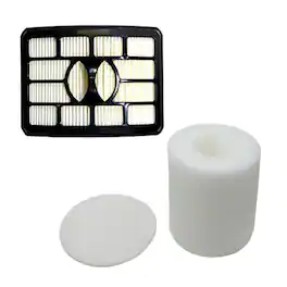 HQRP - HEPA Filter Kit for Shark Rotator Pro NV500 NV640 Series and DuoClean ZU780 ZU782 ZU785, Replaces XFF500 XHF500