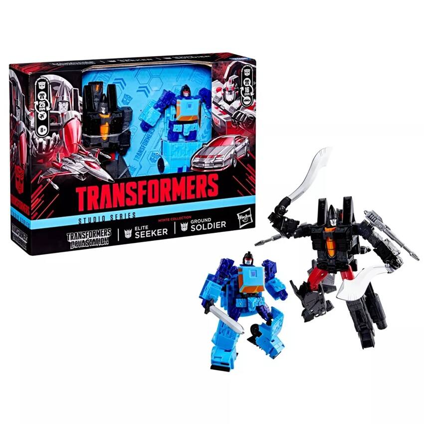 T 16 - 25 P 8 - TRANSFORMERS STUDIO SERIES COLLECTION ELITE SEEKER GROUND SOLDIER TRANSFORMERS DEUSANTIEN