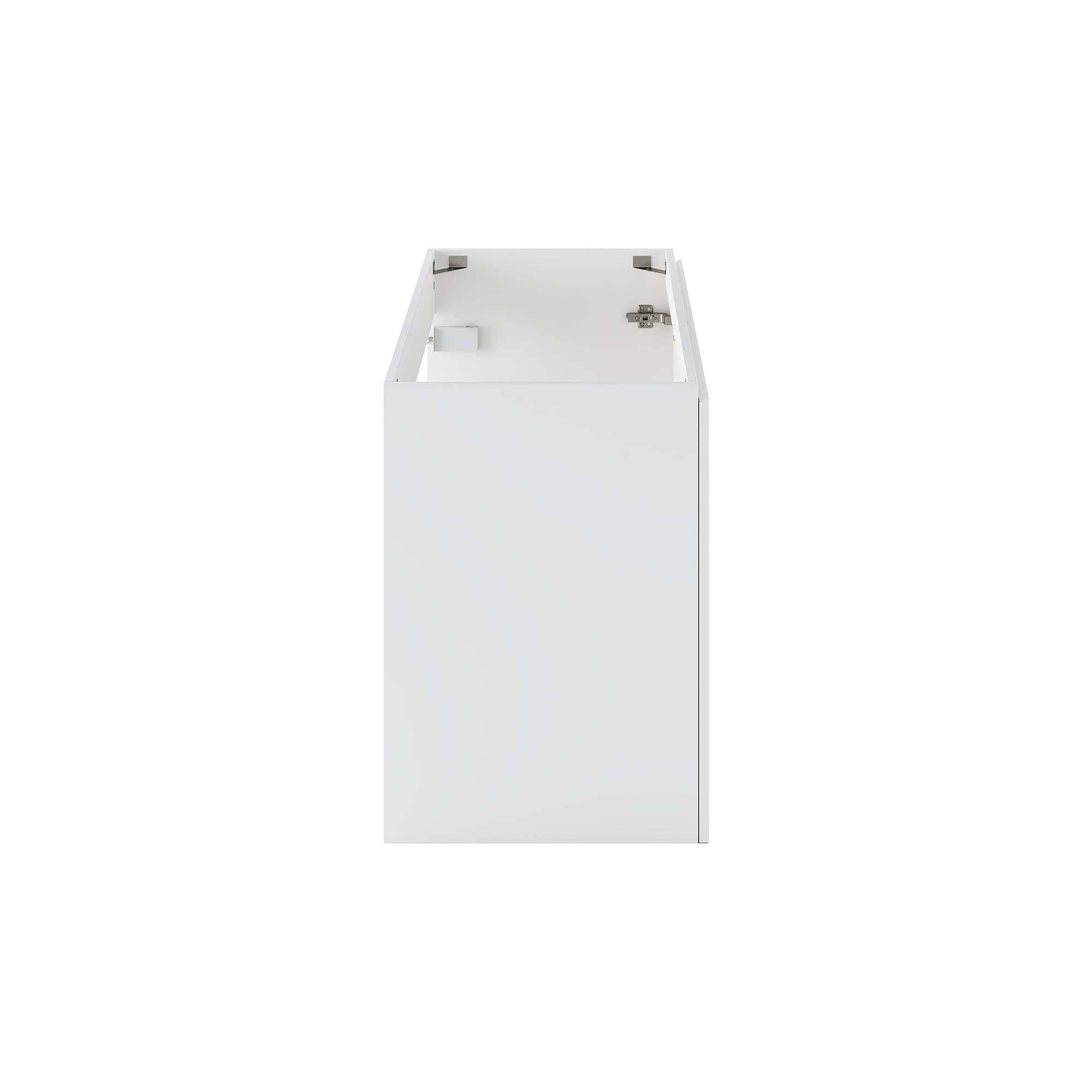Alt View 2. Modway - Bryn Wall-Mount Bathroom Cabinet Basin Not Included - White.