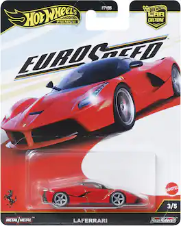 Mattel - Hot Wheels Premium: La Ferrari - COLLECTIBLES - Multicolor