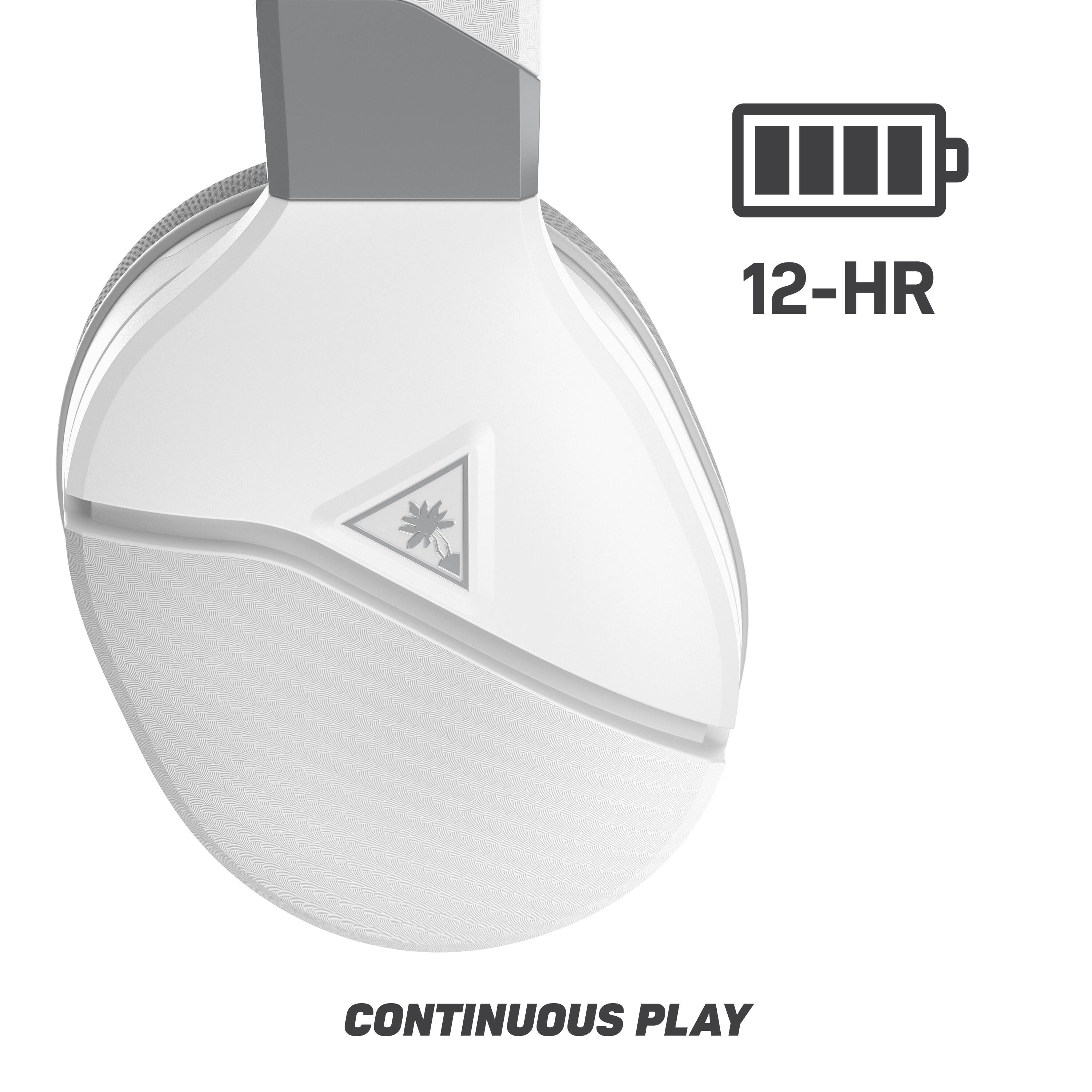 The text on the image reads "12-HR CONTINUOUS PLAY."