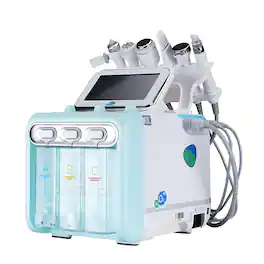 Cluzine - 2nd Gen 6-in-1 Hydrogen Oxygen Hydrafacial Machine, Professional Skin Cleanser with RF & Ultrasonic for Home & Salon Use