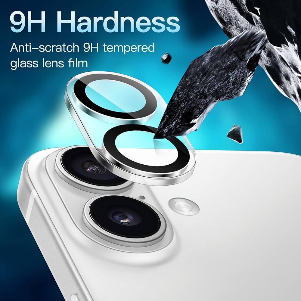 9H Hardness  
Anti-scratch 9H tempered glass lens film