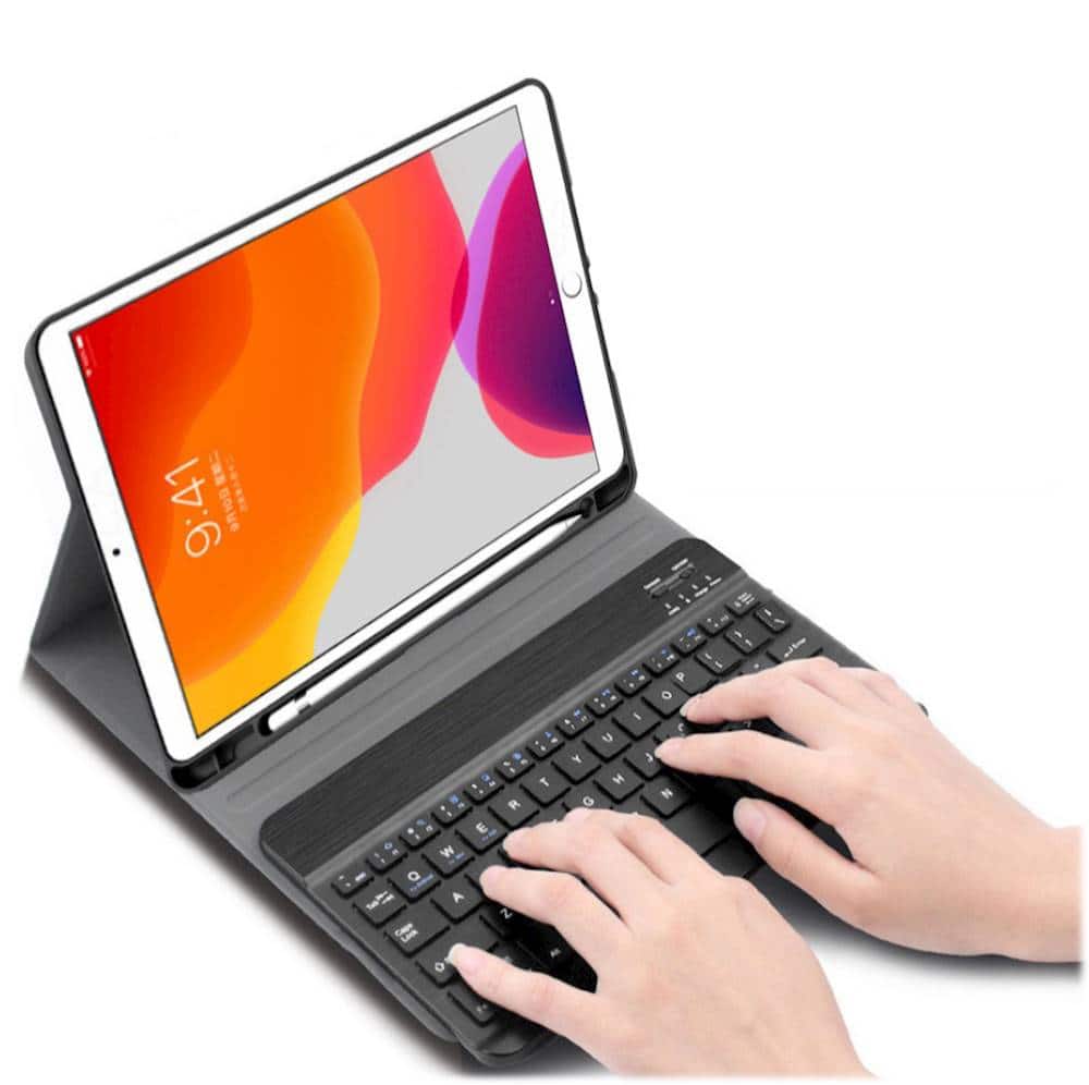 Alt View 13. SaharaCase - Keyboard Case for Apple iPad 10.2 (8th Generation 2020) and (9th Generation 2021) - Black.