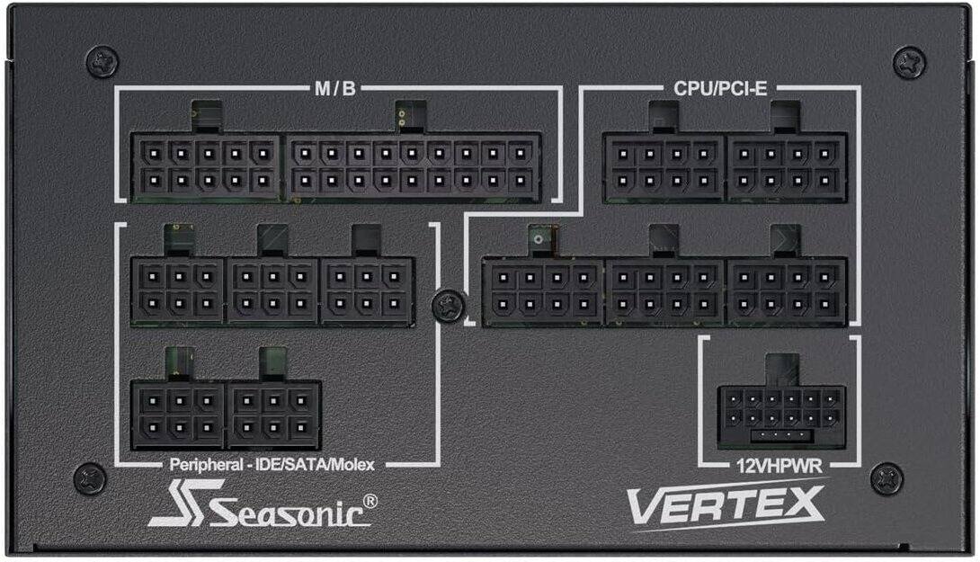 M/B  
CPU/PCI-E  
Peripheral - IDE/SATA/Molex  
12VHPWR  
Seasonic  
VERTEX