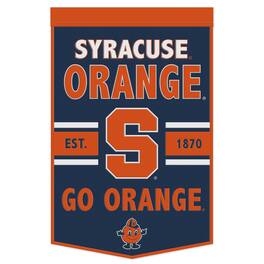WinCraft - Syracuse Orange 24" x 38" Primary Logo Banner - Multicolor