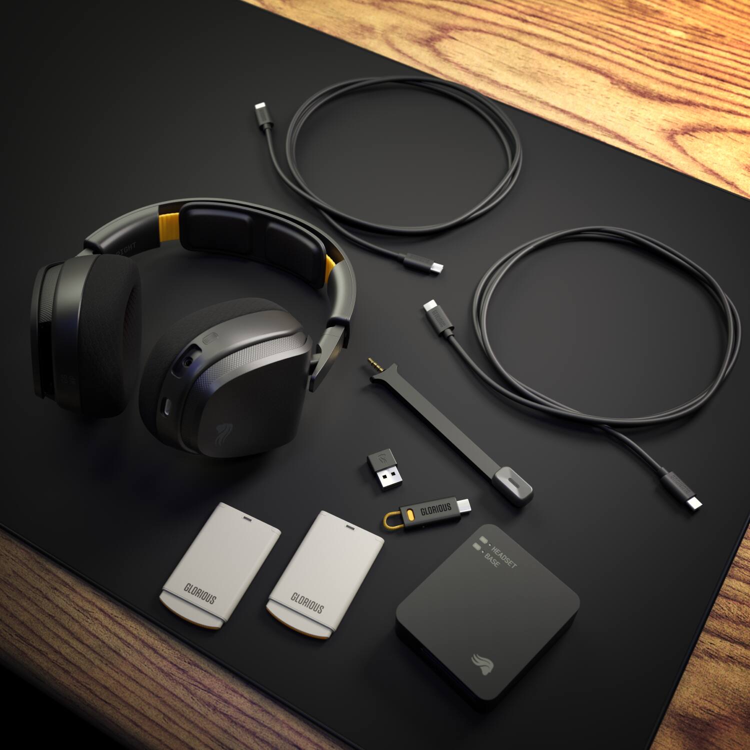 A GLORIOUS GLORIOUS GLORIOUS BASE HEADSET