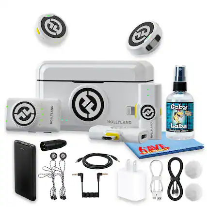 D C + HOLLYLAND TX2 TX1 Goby C d HOLLYLAND C5 Labs HOLLYLAND Headphone Cleaner AVE THE ELECTRONICS