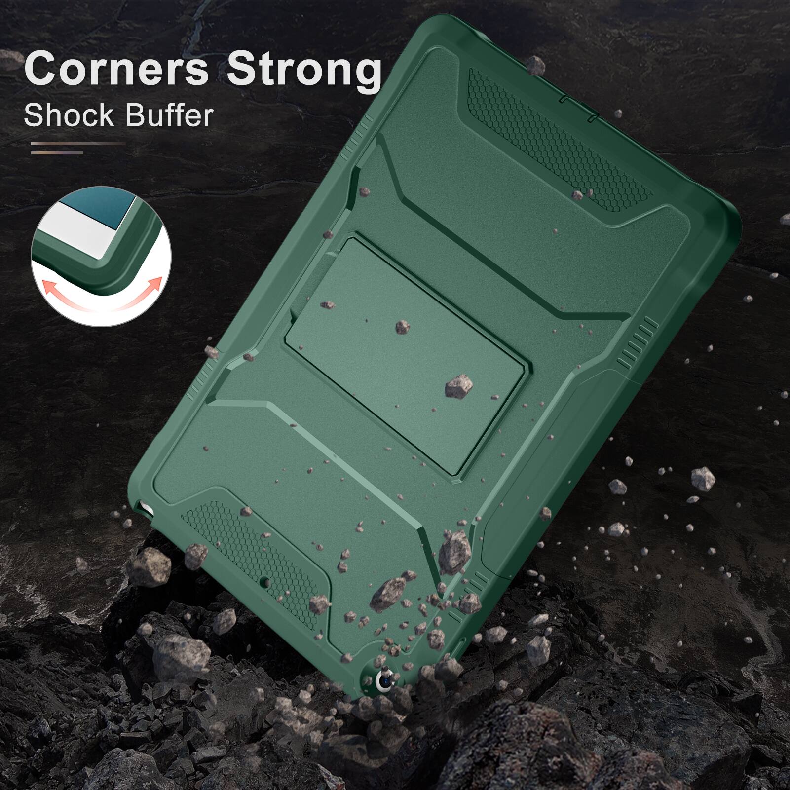 Corners Strong  
Shock Buffer