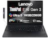 Lenovo - Upgraded - ThinkPad E16 Laptop 16'' Touchscreen (Intel Ultra 5-225U, 16GB DDR5, 256GB SSD, Win 11 Pro) w/DKZ USB Hub - Black