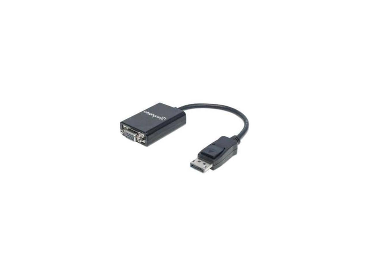 Alt View 9. Manhattan - Manhattan DisplayPort to VGA Converter Cable - 1.35 GB/s, 5.91".