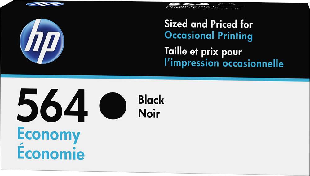 Front. HP - 564 Ink Cartridge - Black.