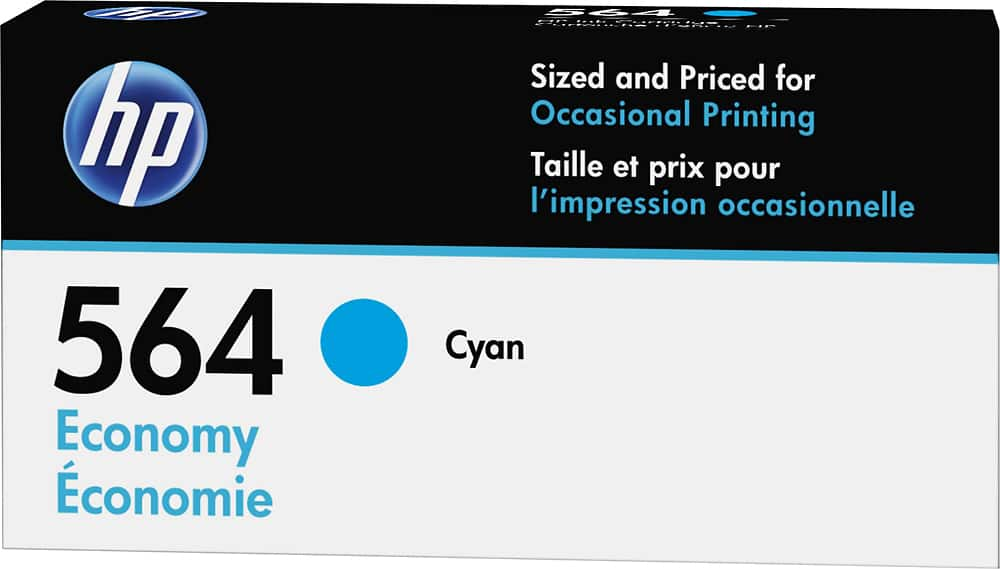 Best Buy: HP 564 Ink Cartridge Cyan b3b12an