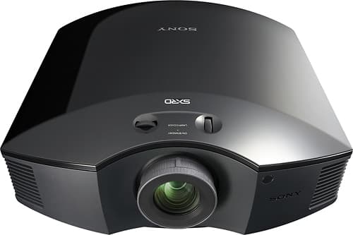 Sony - ES SXRD Projector - Black - Larger Front