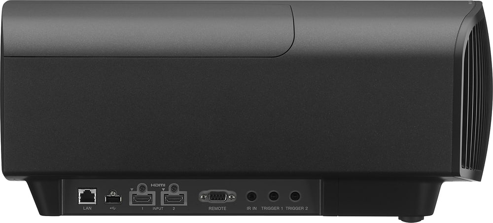 Back View: Sony - ES 4K SXRD Projector with High Dynamic Range - Black