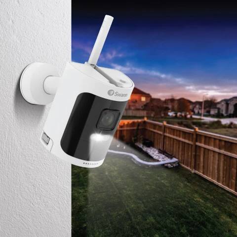 Alt View 3. Swann - Swann NVW-800 Wi-Fi NVR 2K Wireless Security Kit with 3 x Wire-Free Cameras & NVR Tower.