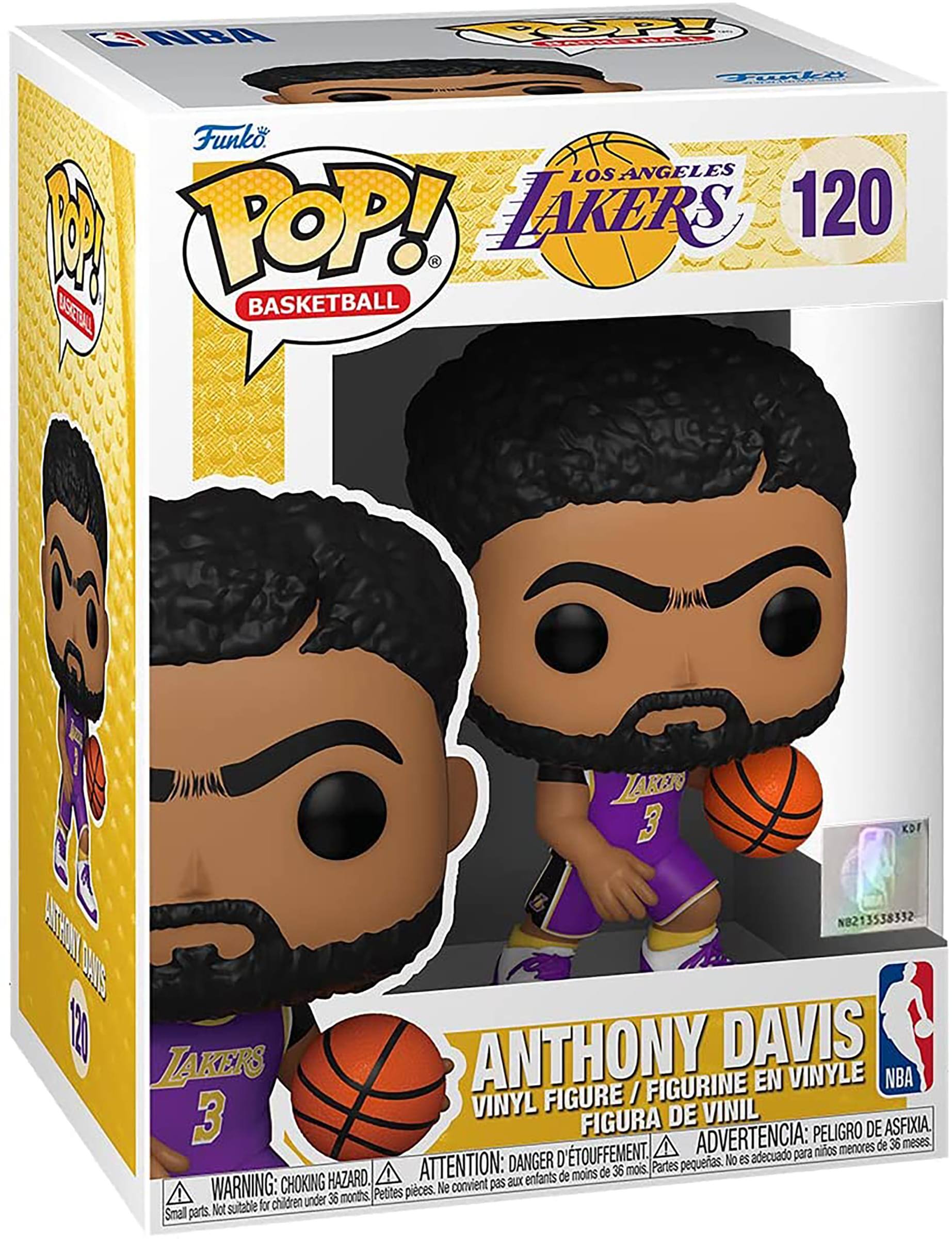 A NBA TOPY Tuak Funko. LOS ANGELES LAKERS 120 A USEB BASKETBALL LAREN 3 KDF N8213538332 SNTEINT DAUE 1200 LAKERS ANTHONY DAVIS FIGURINE EN VINYLE NBA VINYL FIGURE I 3 FIGURA DE VINIL PELIGRO DE ASFIXIA D'TOUFFEMENT. ADVERTENCIA: para niños menores de 36 meses. DANGER petites pièces. No es adecuado HAZARD. ATTENTION: XUS enfants de moins de 36 mois. Partes WARNING: CHOKING Petites pièces. Ne convient pas children under 36 months. Not suitable for small parts.

Corrected text:

A NBA TOPY Tuak Funko. LOS ANGELES LAKERS 120 A USEB BASKETBALL LAREN 3 KDF N8213538332 SNTEINT DAUE 1200 LAKERS ANTHONY DAVIS FIGURINE EN VINYLE NBA VINYL FIGURE I 3 FIGURA DE VINIL PELIG