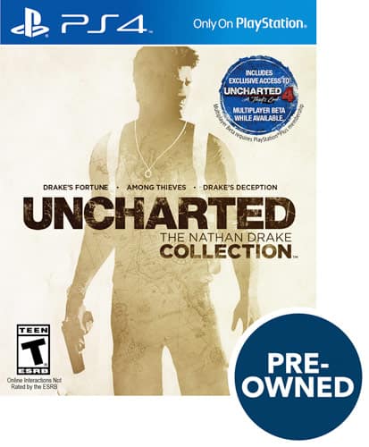 Front. Sony - Uncharted: The Nathan Drake Collection - PRE-OWNED - Multi.