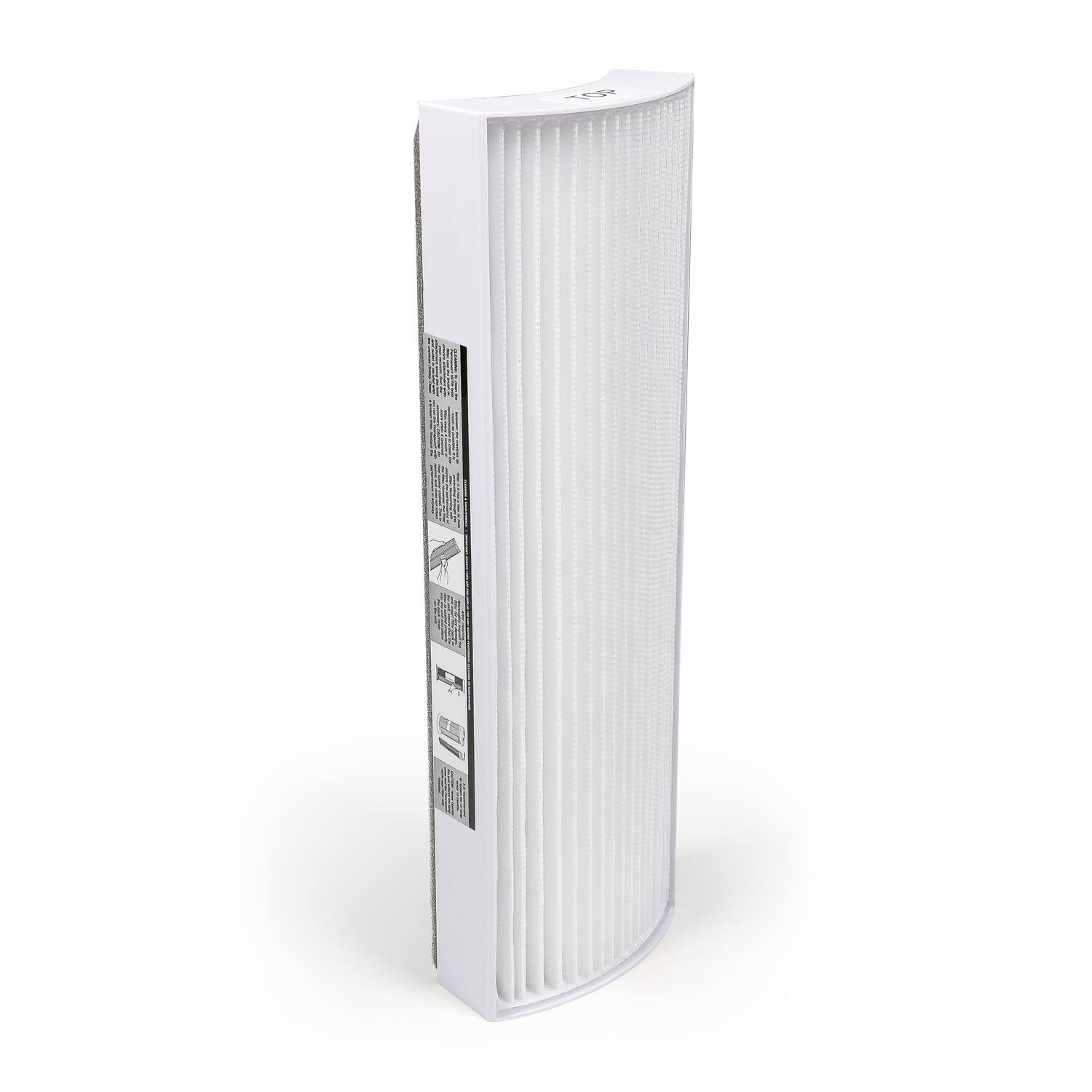 Angle. Envion - Envion Ionic 1.5 in. H X 4.5 in. W Rectangular HEPA Air Purifier Filter 1 pk.