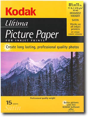 Best Buy: Kodak Ultima Satin-Finish Picture Paper 8456147